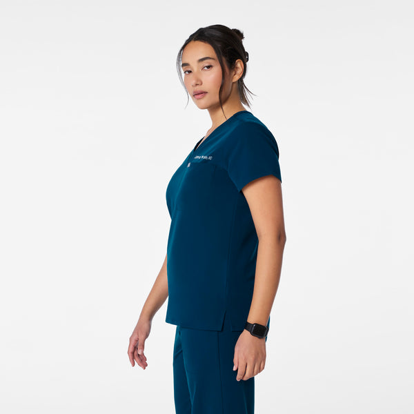 women's Deep Reef Catarina - One-Pocket Scrub Top™