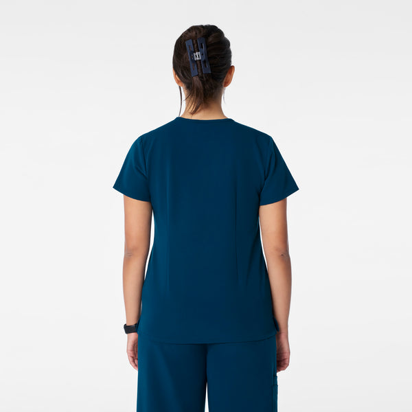 women's Deep Reef Catarina - One-Pocket Scrub Top™