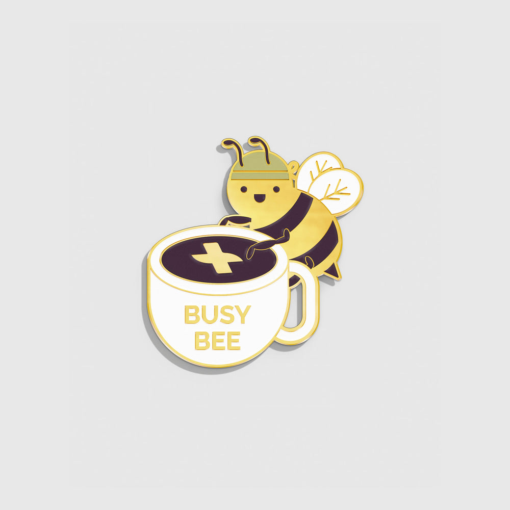 FIGS | V Coterie - HCP Busy Bee Enamel Pin