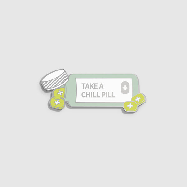 Sagewater - Chill Pill Enamel Pin