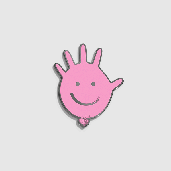 I Glove You Enamel Pin
