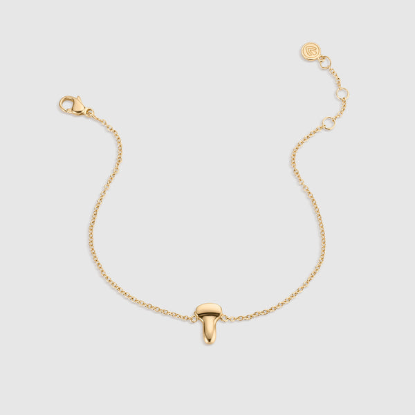 Gold Ultrasound Probe Pavé Bracelet