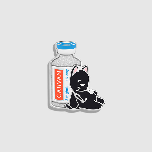 Cativan Enamel Pin