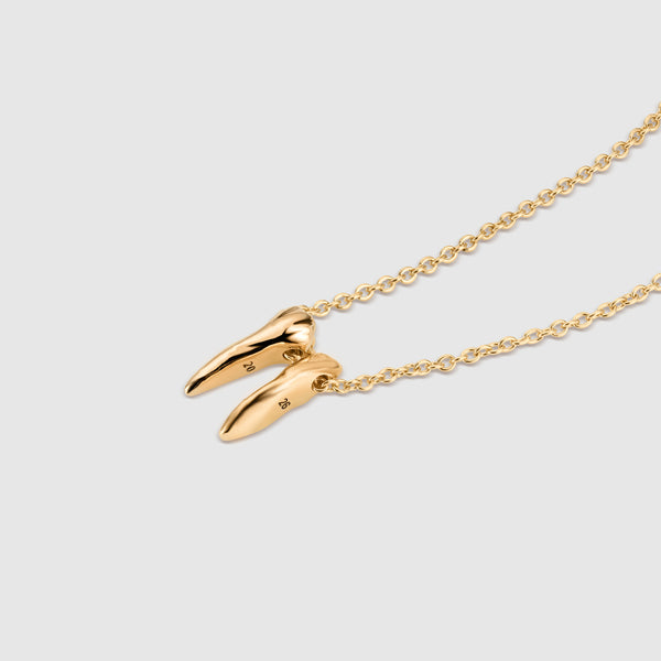 Gold Graduation Year 2026 Tooth Necklace