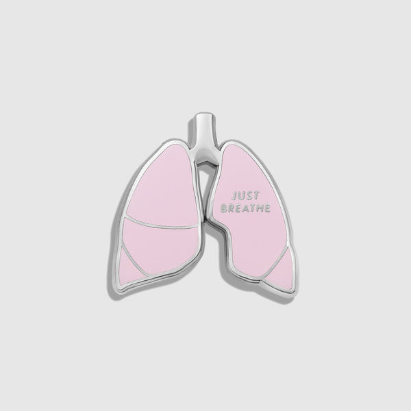 Just Breathe Enamel Pin