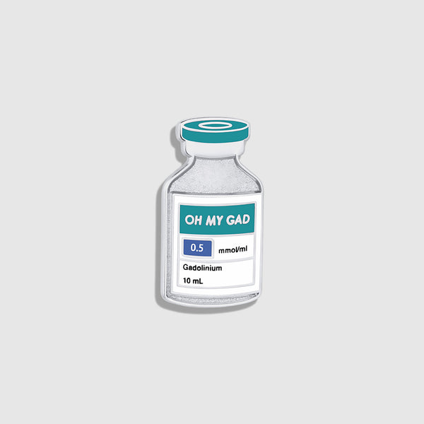 Oh My Gad Enamel Pin
