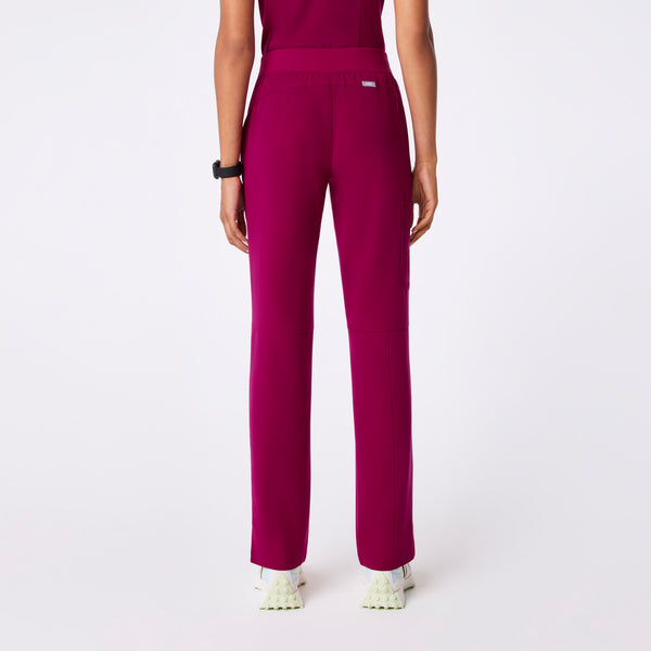 women's Dark Magenta Kade - Cargo Scrub Pant™