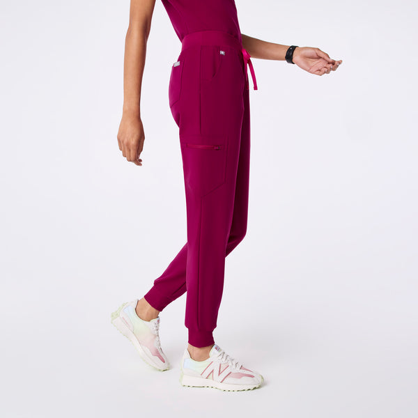 women's Dark Magenta Zamora - Tall Jogger Scrub Pant™