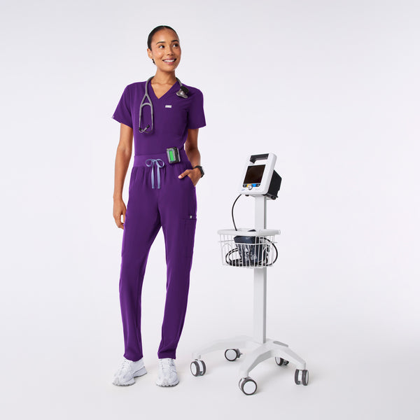 women's Digital Grape High Waisted Yola - Tall Skinny Scrub Pant™