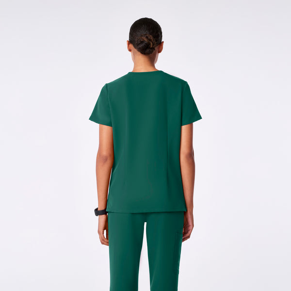 women's Hunter Green Casma - Three-Pocket Scrub Top™