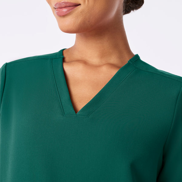 women's Hunter Green Casma - Three-Pocket Scrub Top™