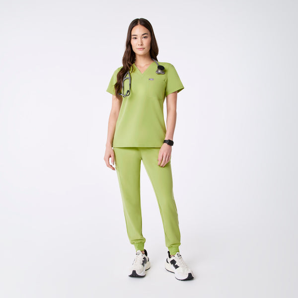women's Matcha Catarina - One-Pocket Scrub Top™