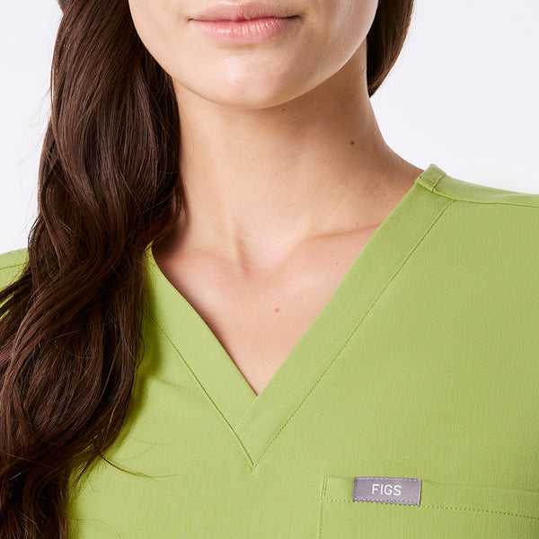 women's Matcha Catarina - One-Pocket Scrub Top™