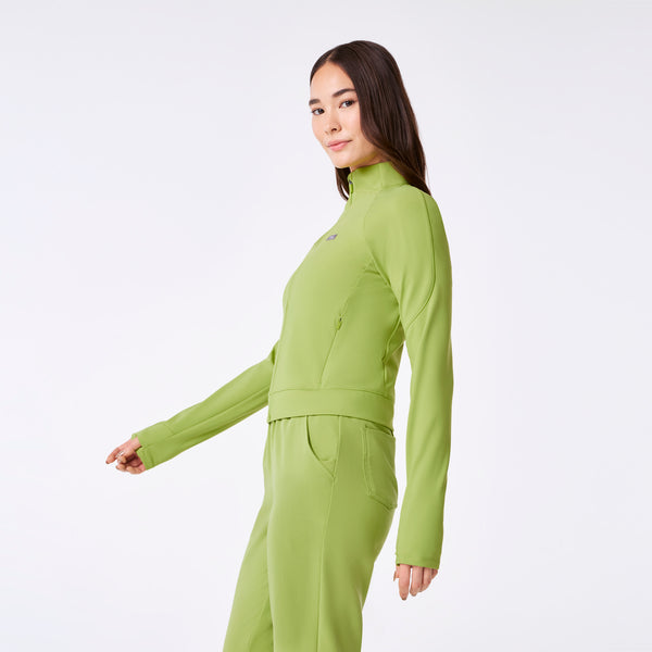 women's Matcha On-Shift ContourKnit Cropped Jacket™