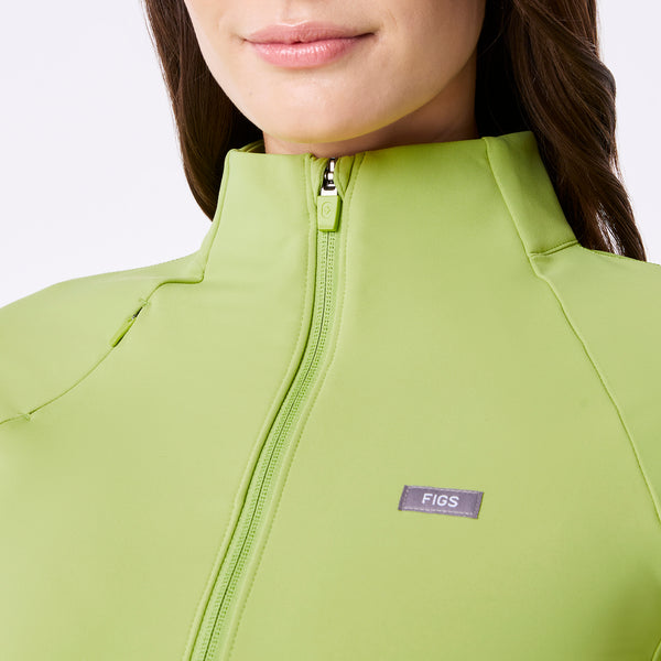women's Matcha On-Shift ContourKnit Cropped Jacket™