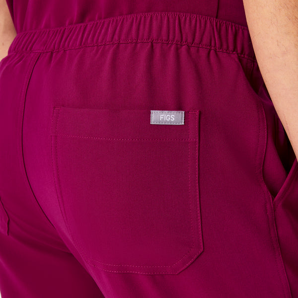 men's Dark Magenta Cairo - Tall Cargo Scrub Pant™