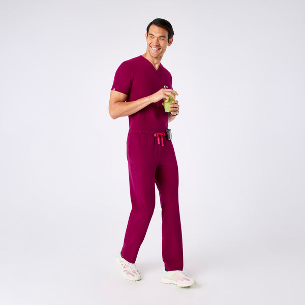 men's Dark Magenta Pisco - Basic Scrub Pant™