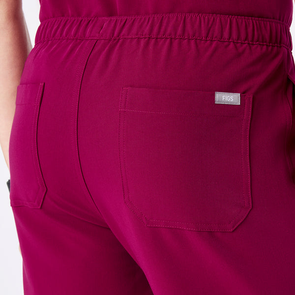 men's Dark Magenta Pisco - Short Basic Scrub Pant™