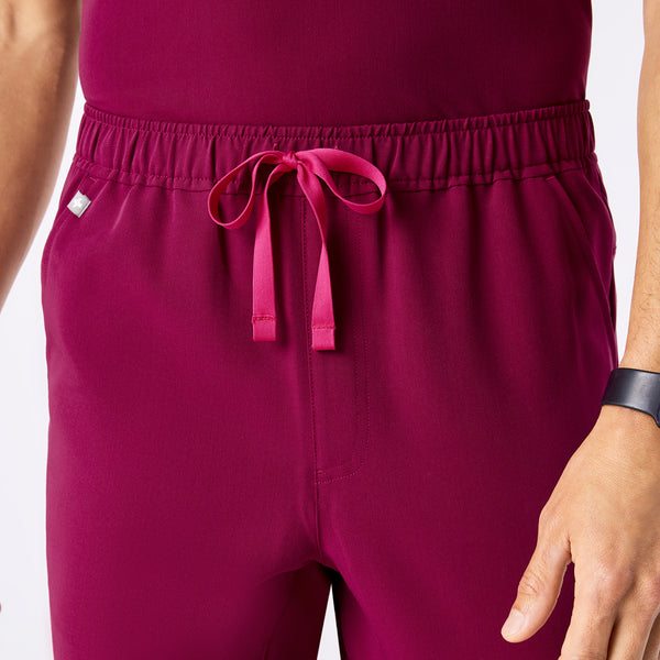 men's Dark Magenta Tansen - Short Jogger Scrub Pant™