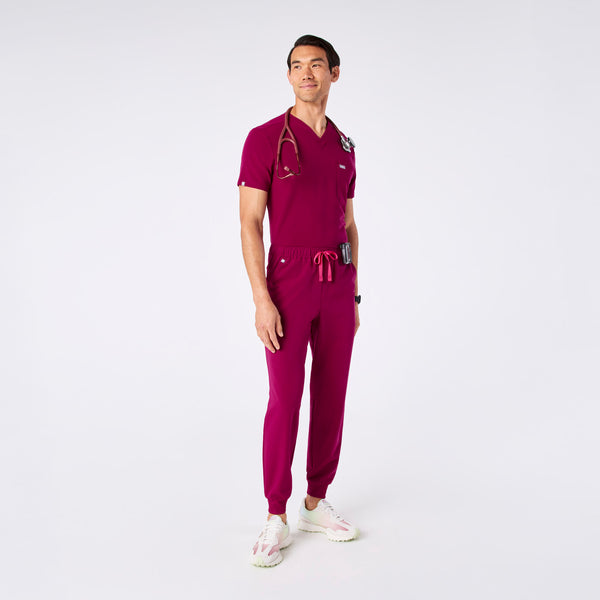 men's Dark Magenta Tansen - Jogger Scrub Pant™