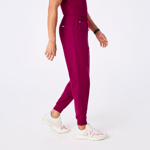 men's Dark Magenta Tansen - Short Jogger Scrub Pant™