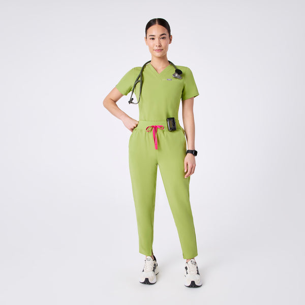 women's Matcha Alva High Waisted Tapered - Scrub Pant