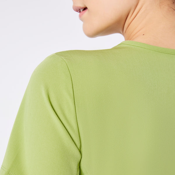 women's Matcha Everly Slim V-Neck - Scrub Top