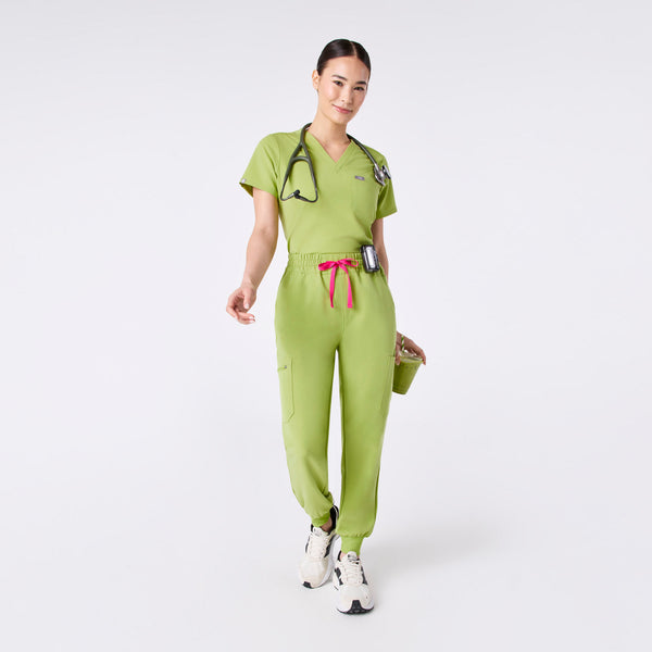 women's Matcha High Waisted Uman Relaxed - Tall Jogger Scrub Pant