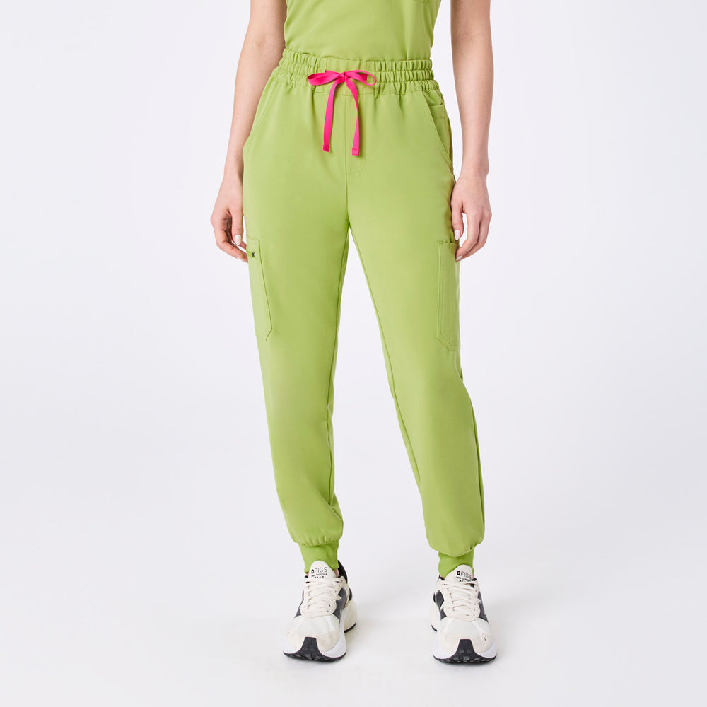 women's Matcha High Waisted Uman Relaxed - Jogger Scrub Pant