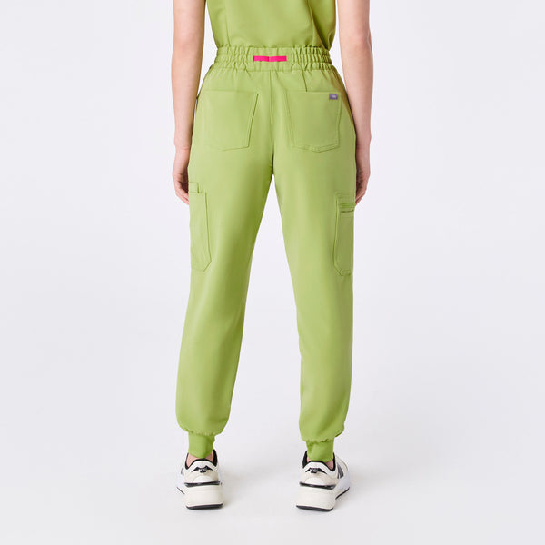 women's Matcha High Waisted Uman Relaxed - Jogger Scrub Pant