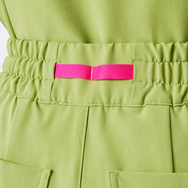 women's Matcha High Waisted Uman Relaxed - Petite Jogger Scrub Pant