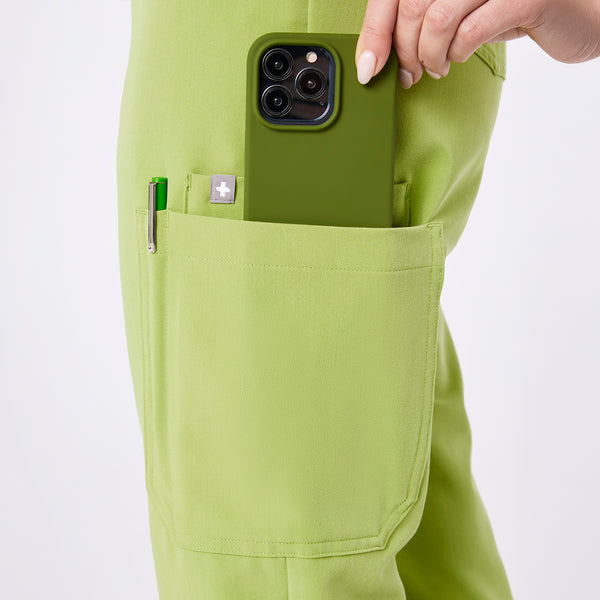 women's Matcha High Waisted Uman Relaxed - Jogger Scrub Pant