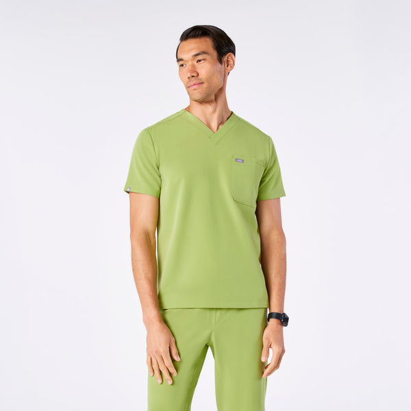 men's Matcha Leon - Three-Pocket Scrub Top™