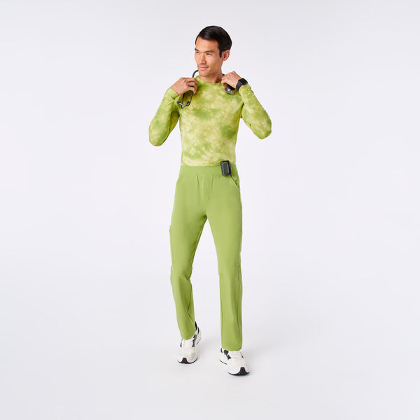 men's Tie Dye Matcha Makato Seamless - Longsleeve Underscrub