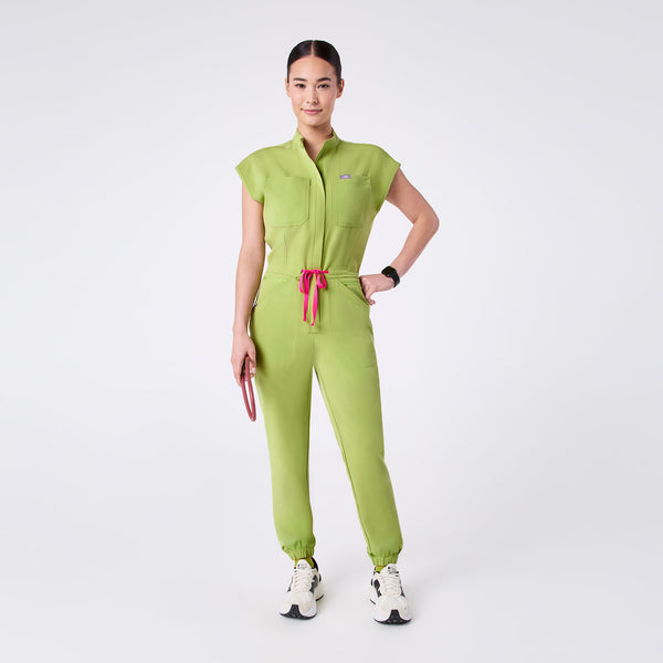 women's Matcha Rafaela Cargo Jogger - ScrubJumpsuit™
