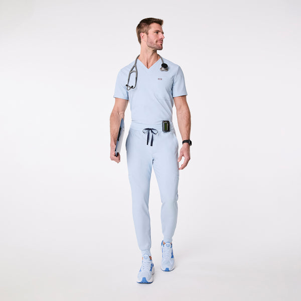 men's Chambray Adrian Slim - Tall Jogger Scrub Pant