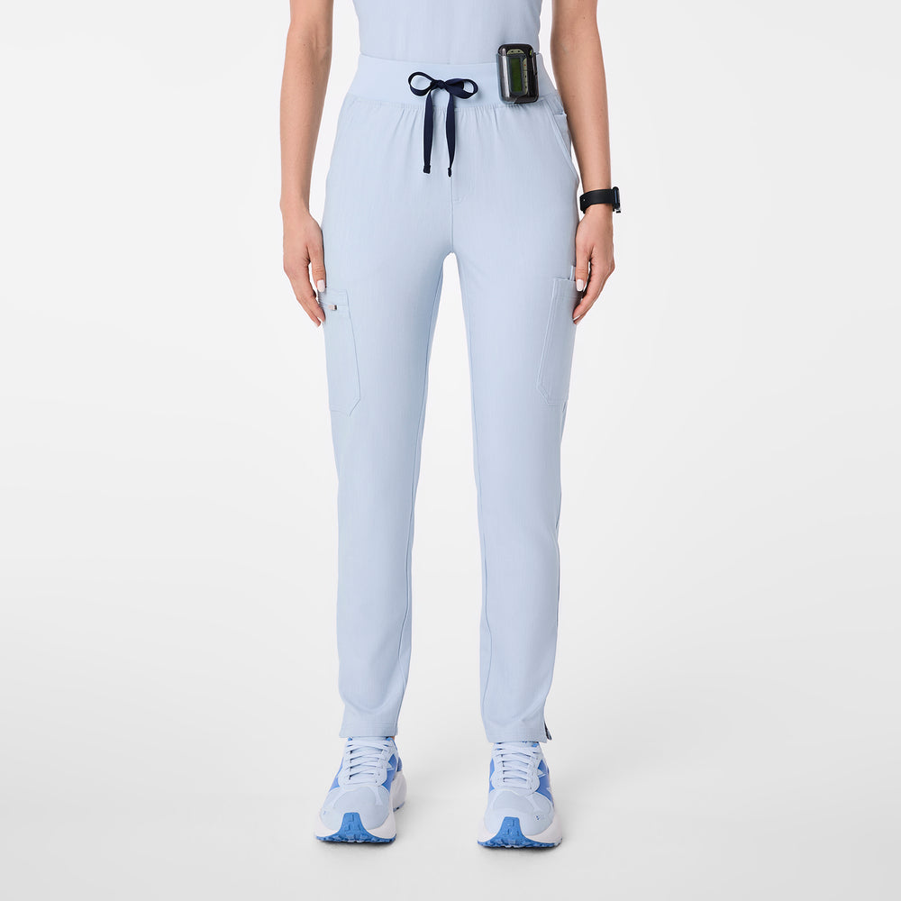 women's Chambray  High Waisted Yola - Skinny Scrub Pant™