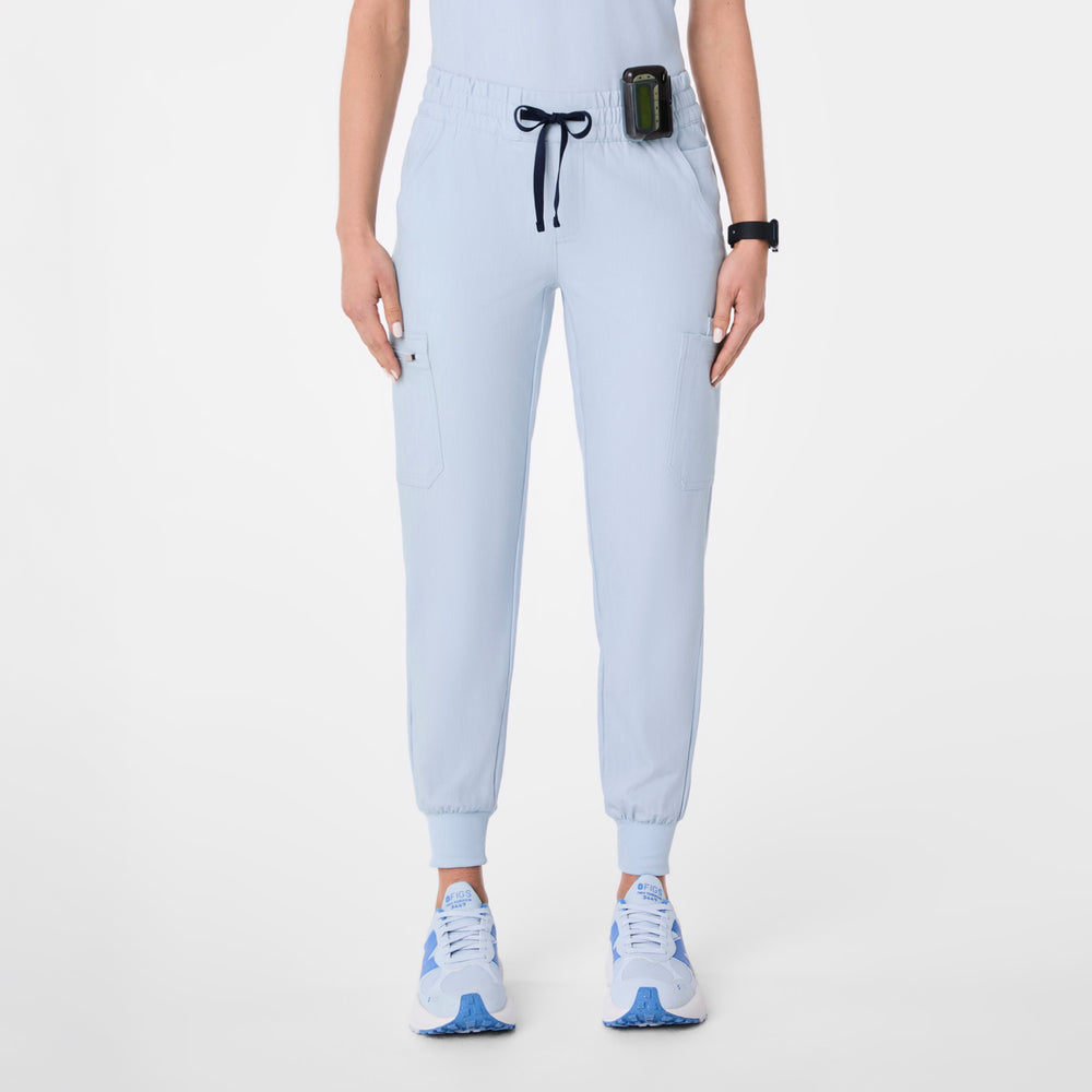 women's Chambray Uman Relaxed - Tall Jogger Scrub Pant