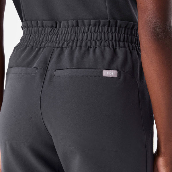 women's Charcoal Regina High Waisted Slim Jogger - Tall Scrub Pant