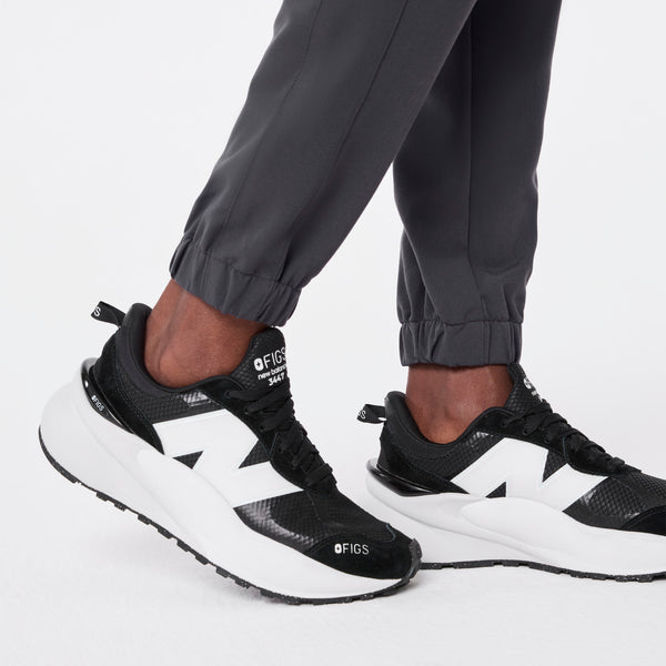 women's Charcoal Regina High Waisted Slim Jogger - Tall Scrub Pant