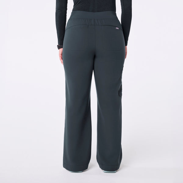 women's Dark Harbor High Waisted Isabel Wide Leg - Tall Scrub Pant