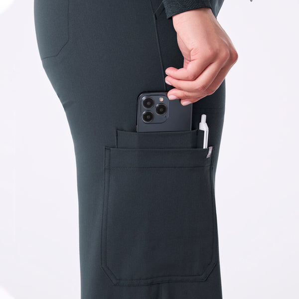 women's Dark Harbor High Waisted Isabel Wide Leg - Tall Scrub Pant