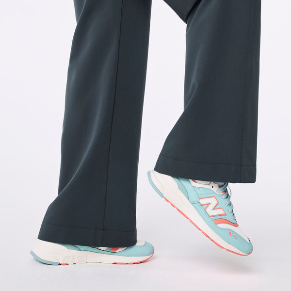 women's Dark Harbor High Waisted Isabel Wide Leg - Scrub Pant