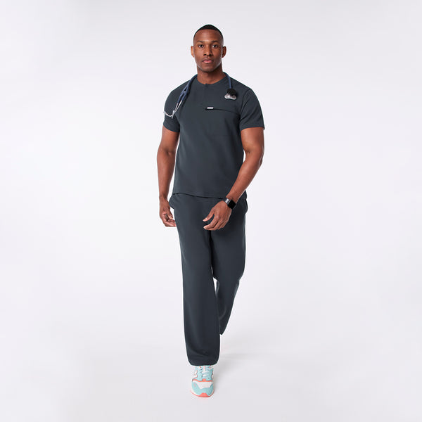 men's Dark Harbor Corfield - Henley Scrub Top