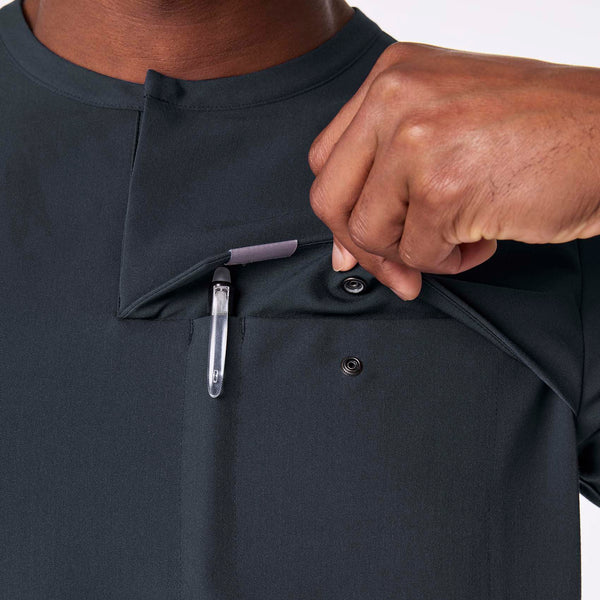 men's Dark Harbor Corfield - Henley Scrub Top