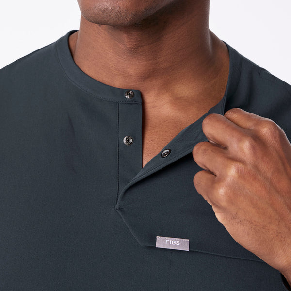 men's Dark Harbor Corfield - Henley Scrub Top