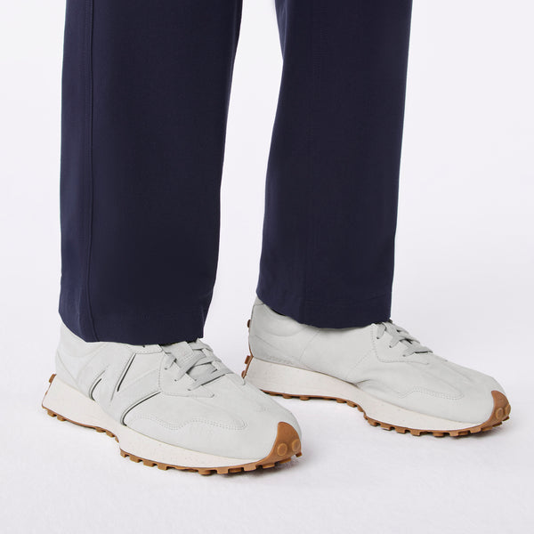 unisex Light Grey FIGS | New Balance 327