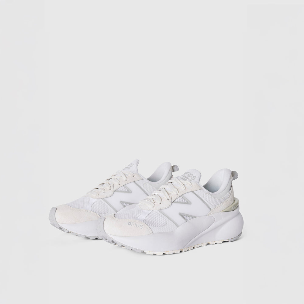 unisex Cream/Grey FIGS | New Balance 3447