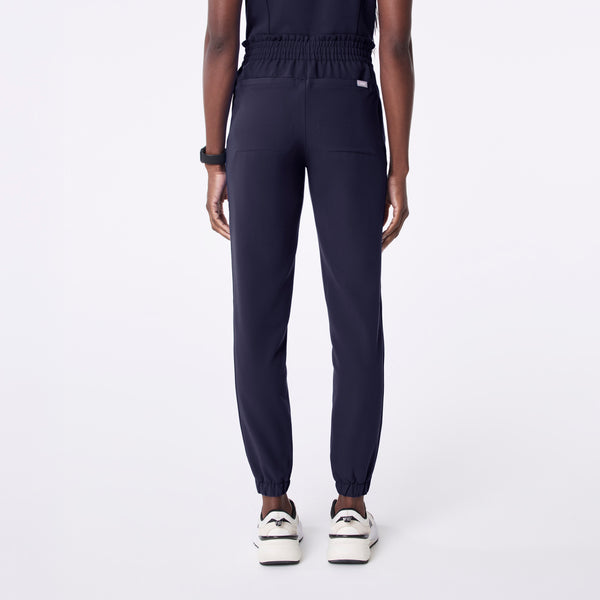 Women's Navy Regina High-Rise Slim Jogger - Petite Scrub Pant