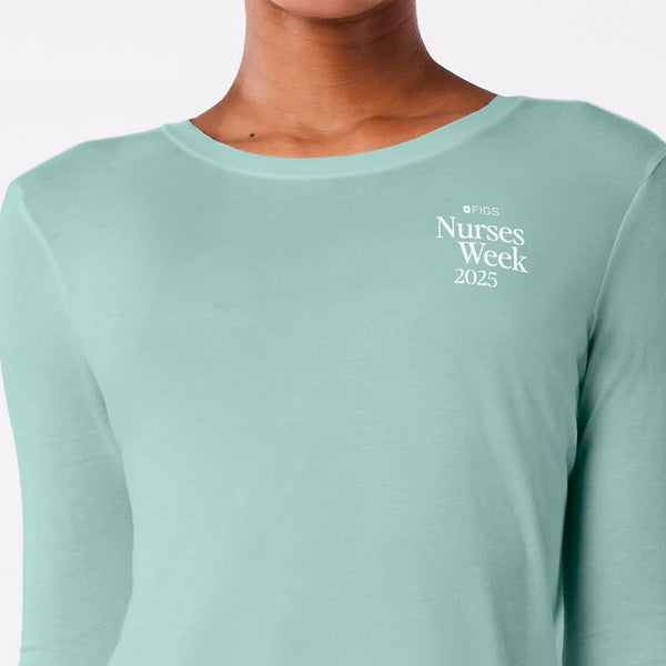 women's Seaglass Favorite Vital Sign Supersoft - Longsleeve Underscrub